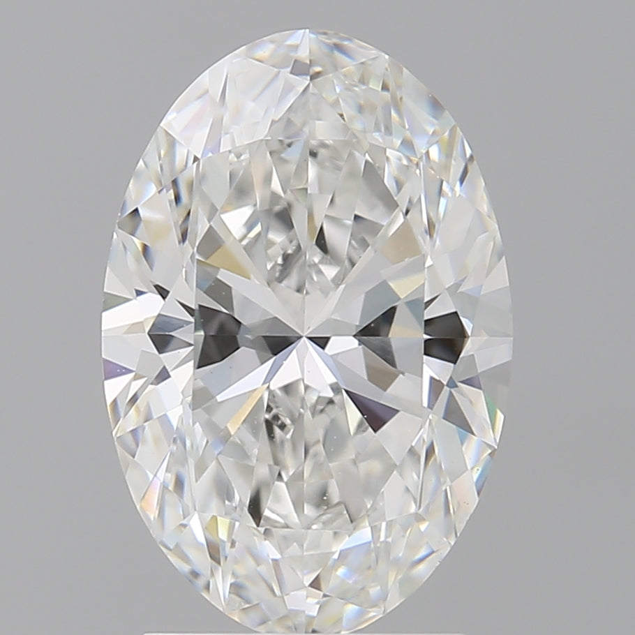 2.59 Carat Oval Shaped, Ideal Cut, E Color, VVS2 Clarity, IGI Certified Lab Grown Diamond