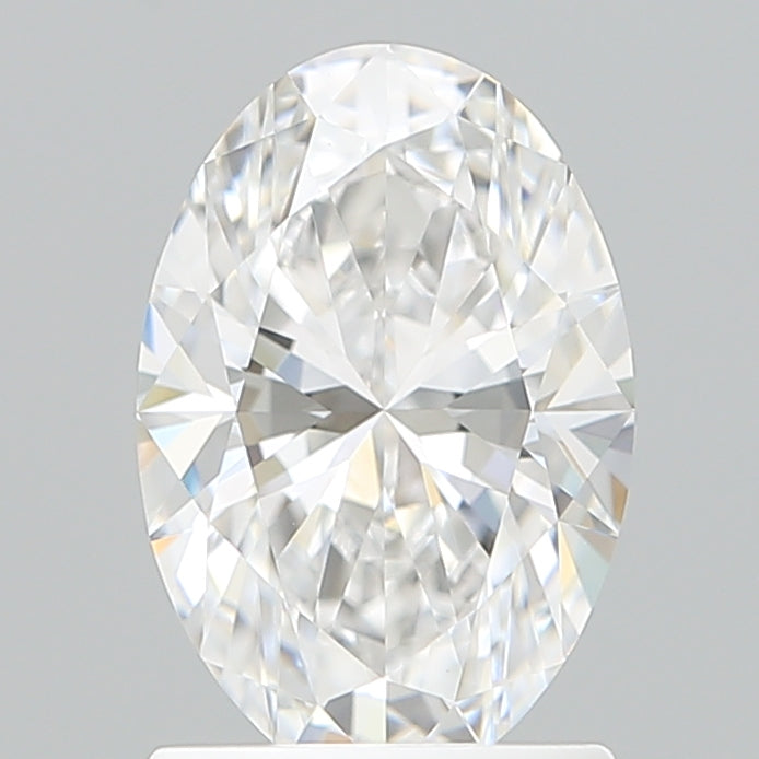 1.56 Carat Oval Shaped, Excellent Cut, D Color, VVS2 Clarity, IGI Certified Lab Grown Diamond