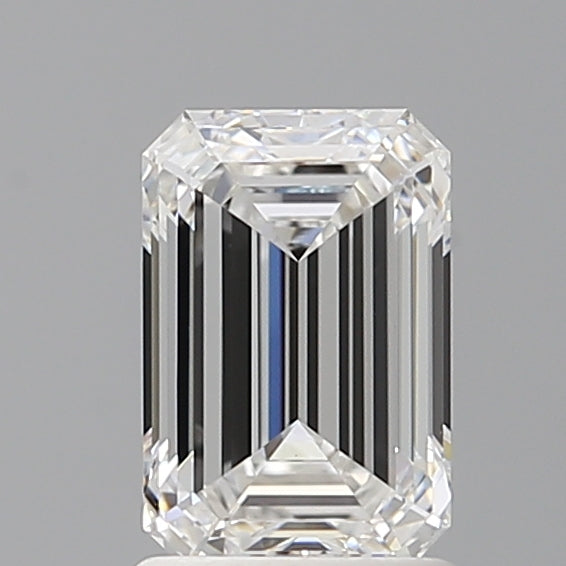 1.60 Carat Emerald Shaped, Ideal Cut, E Color, VVS2 Clarity, IGI Certified Lab Grown Diamond
