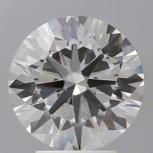3.58 Carat Round Shaped, Ideal Cut, F Color, VVS2 Clarity, IGI Certified Lab Grown Diamond