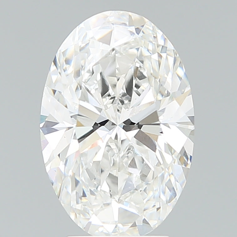 4.32 Carat Oval Shaped, Excellent Cut, F Color, VS1 Clarity, IGI Certified Lab Grown Diamond