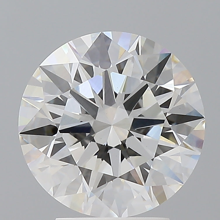 3.50 Carat Round Shaped, Ideal Cut, F Color, VVS2 Clarity, IGI Certified Lab Grown Diamond
