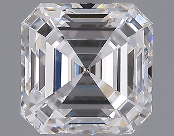 1.03 Carat Asscher Shaped, Ideal Cut, D Color, VVS1 Clarity, IGI Certified Lab Grown Diamond
