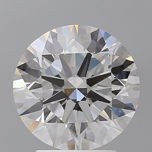 3.01 Carat Round Shaped, Ideal Cut, E Color, VVS2 Clarity, IGI Certified Lab Grown Diamond