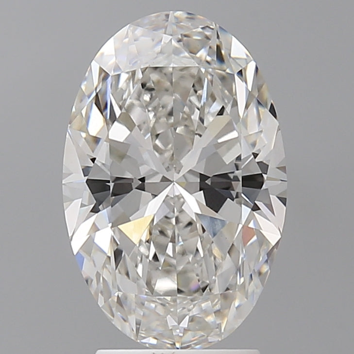 3.10 Carat Oval Shaped, Ideal Cut, F Color, VS1 Clarity, IGI Certified Lab Grown Diamond