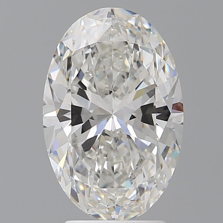 3.52 Carat Oval Shaped, Ideal Cut, F Color, VS1 Clarity, IGI Certified Lab Grown Diamond