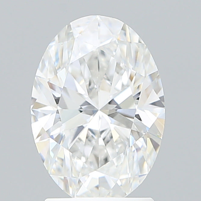 2.22 Carat Oval Shaped, Ideal Cut, E Color, VVS2 Clarity, IGI Certified Lab Grown Diamond