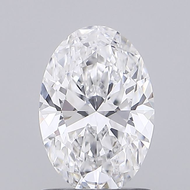 1.05 Carat Oval Shaped, Ideal Cut, D Color, VVS1 Clarity, IGI Certified Lab Grown Diamond