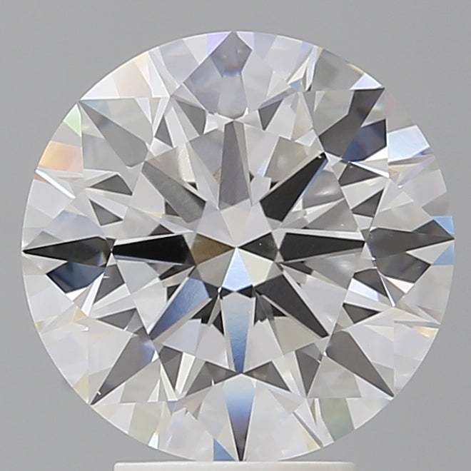 4.57 Carat Round Shaped, Ideal Cut, F Color, VVS2 Clarity, IGI Certified Lab Grown Diamond