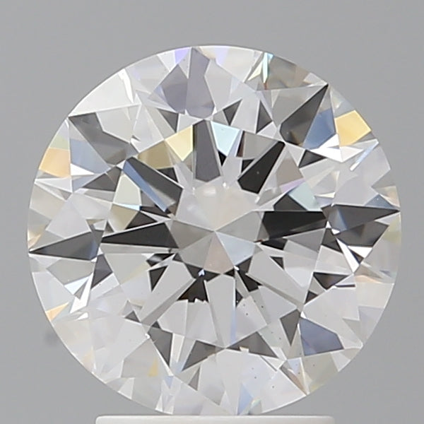 3.02 Carat Round Shaped, Excellent Cut, F Color, VS1 Clarity, IGI Certified Lab Grown Diamond