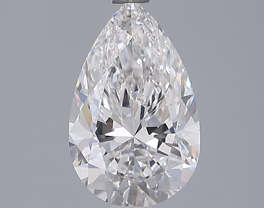 1.55 Carat Pear Shaped, Ideal Cut, E Color, VVS2 Clarity, IGI Certified Lab Grown Diamond
