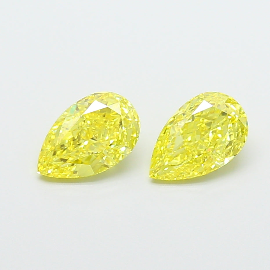 1.00 Carat Pear Shaped, Excellent Cut, VVS2 Clarity, IGI Certified Lab Grown Diamond