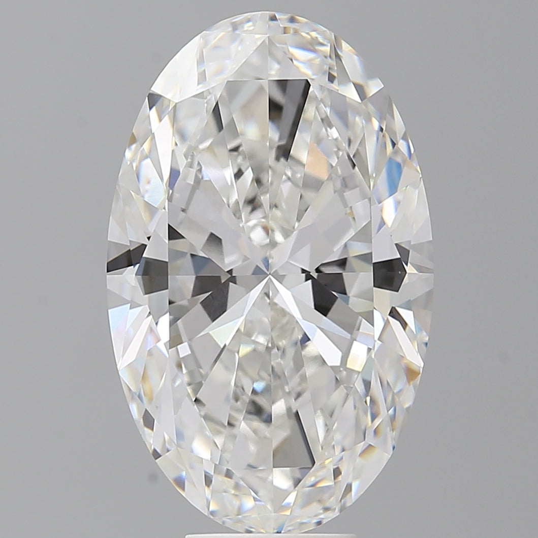 9.02 Carat Oval Shaped, Ideal Cut, E Color, VVS2 Clarity, IGI Certified Lab Grown Diamond