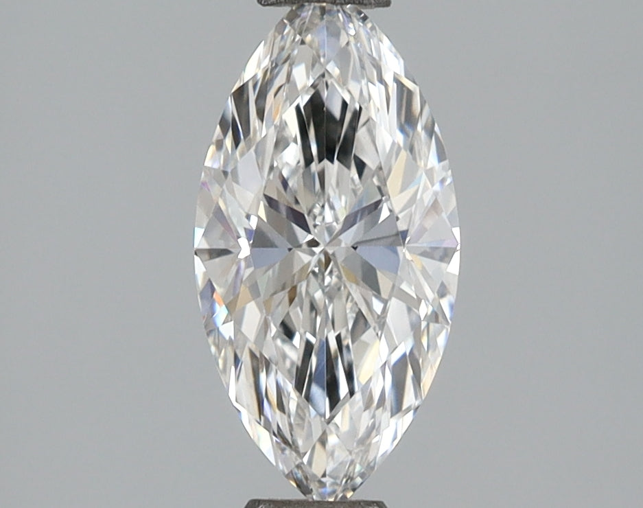 1.06 Carat Marquise Shaped, Ideal Cut, E Color, VVS2 Clarity, IGI Certified Lab Grown Diamond