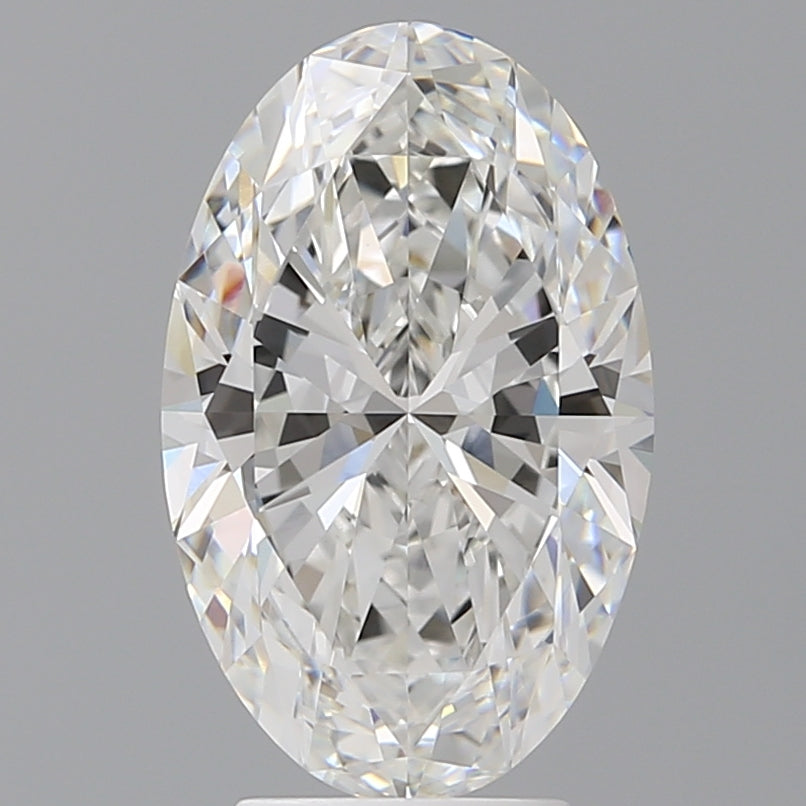 4.10 Carat Oval Shaped, Ideal Cut, E Color, VVS2 Clarity, IGI Certified Lab Grown Diamond