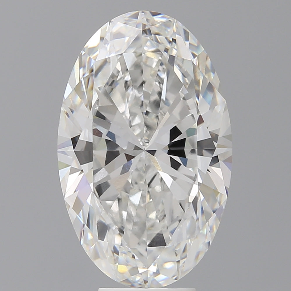 7.58 Carat Oval Shaped, Ideal Cut, E Color, VS1 Clarity, IGI Certified Lab Grown Diamond