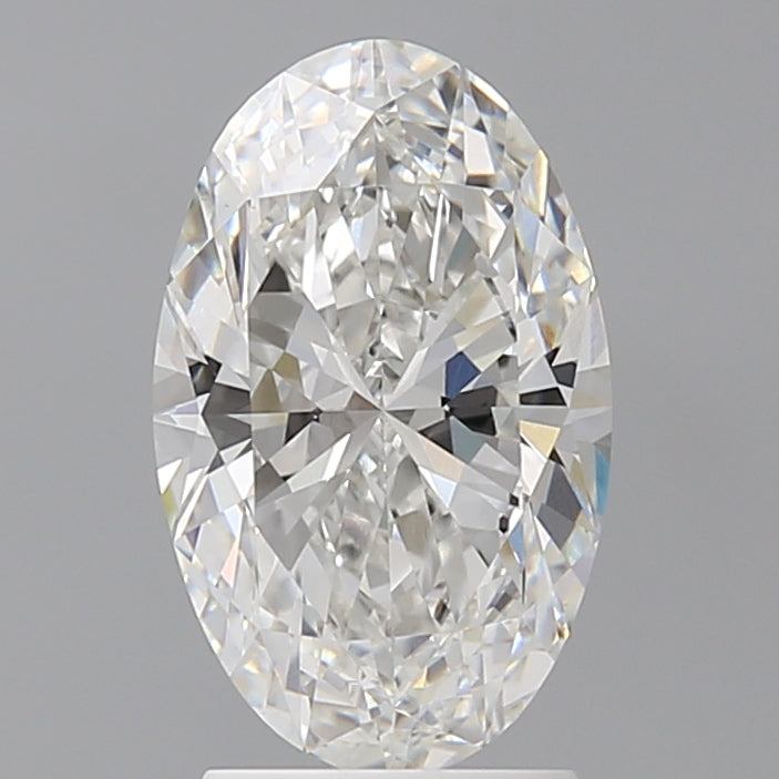2.53 Carat Oval Shaped, Ideal Cut, F Color, VVS2 Clarity, IGI Certified Lab Grown Diamond