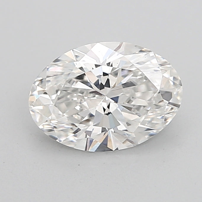 1.73 Carat Oval Shaped, Ideal Cut, F Color, VVS2 Clarity, IGI Certified Lab Grown Diamond