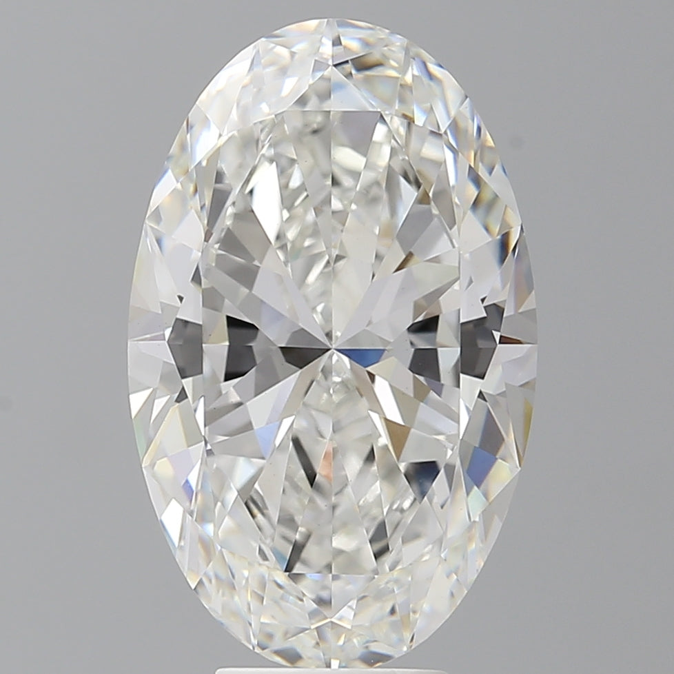7.08 Carat Oval Shaped, Excellent Cut, F Color, VVS2 Clarity, IGI Certified Lab Grown Diamond