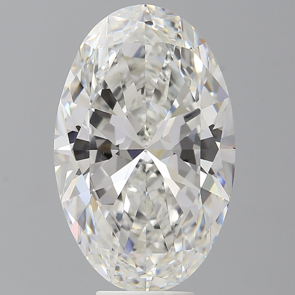 8.07 Carat Oval Shaped, Ideal Cut, F Color, VVS2 Clarity, IGI Certified Lab Grown Diamond