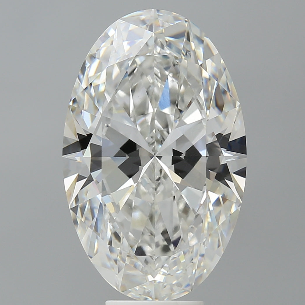 8.60 Carat Oval Shaped, Ideal Cut, F Color, VVS2 Clarity, IGI Certified Lab Grown Diamond