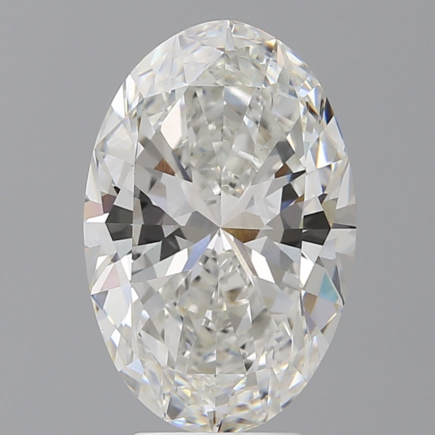 4.99 Carat Oval Shaped, Ideal Cut, E Color, VVS2 Clarity, IGI Certified Lab Grown Diamond