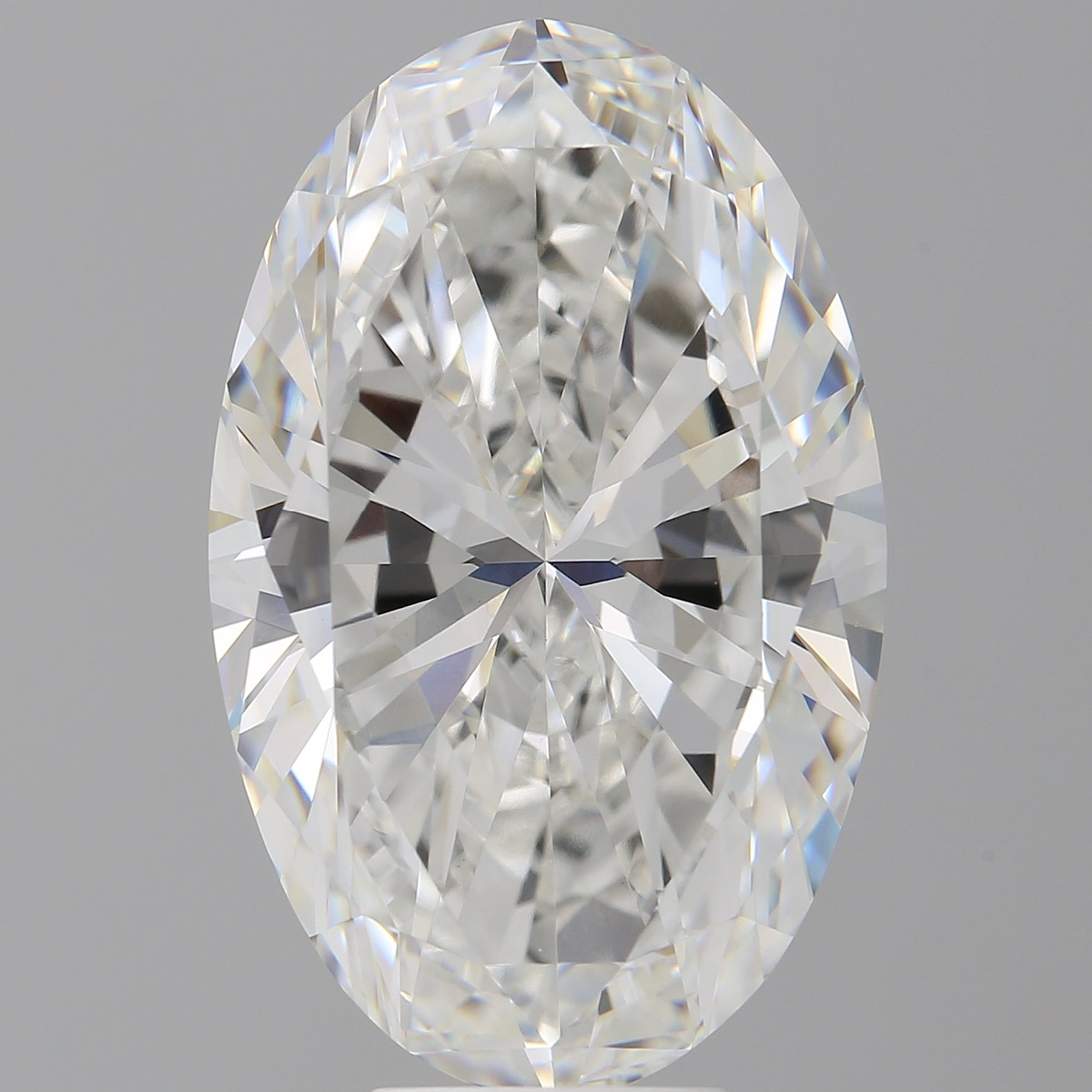 9.00 Carat Oval Shaped, Ideal Cut, E Color, VVS2 Clarity, IGI Certified Lab Grown Diamond