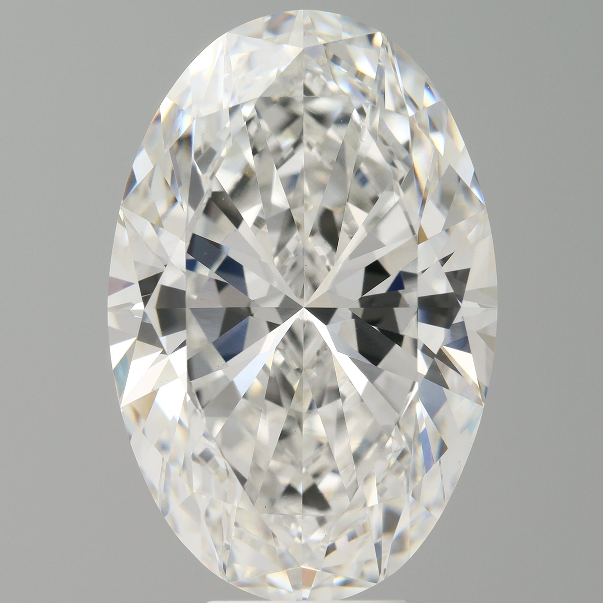 9.09 Carat Oval Shaped, Ideal Cut, E Color, VVS2 Clarity, IGI Certified Lab Grown Diamond