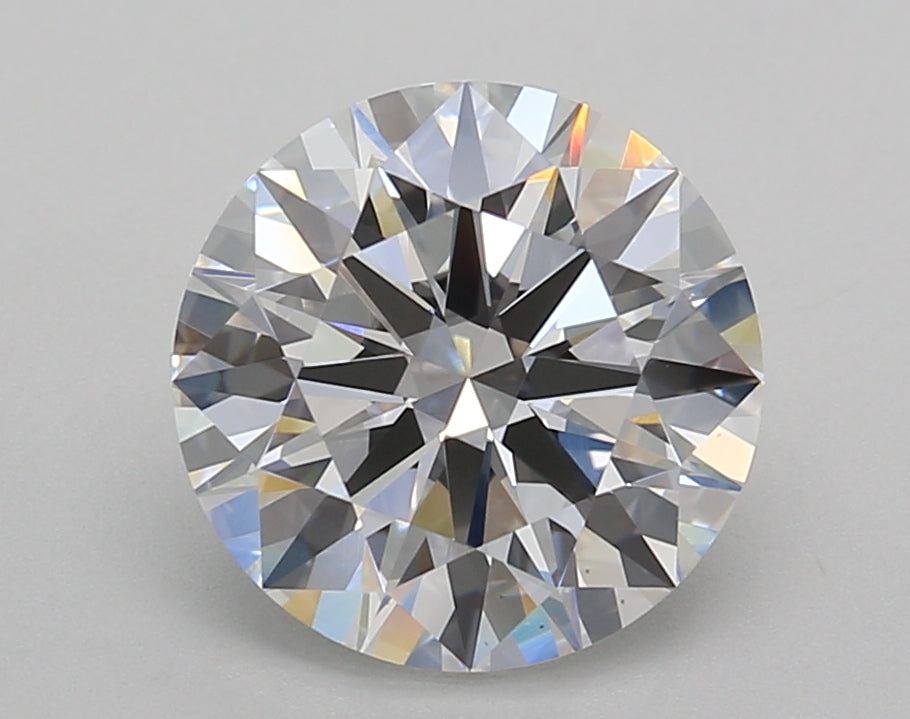 3.02 Carat Round Shaped, Ideal Cut, E Color, VS1 Clarity, IGI Certified Lab Grown Diamond