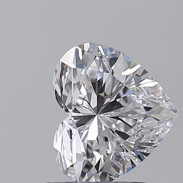 1.54 Carat Heart Shaped, Ideal Cut, D Color, VVS1 Clarity, IGI Certified Lab Grown Diamond