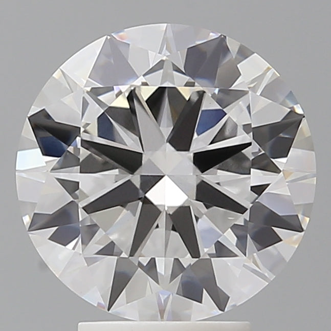 4.06 Carat Round Shaped, Excellent Cut, E Color, VS1 Clarity, IGI Certified Lab Grown Diamond