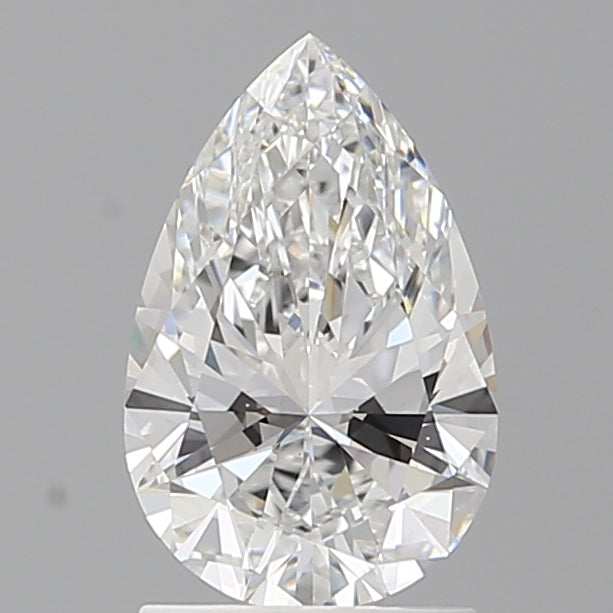 1.58 Carat Pear Shaped, Ideal Cut, E Color, VVS2 Clarity, IGI Certified Lab Grown Diamond