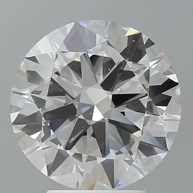 4.00 Carat Round Shaped, Excellent Cut, E Color, VS1 Clarity, IGI Certified Lab Grown Diamond