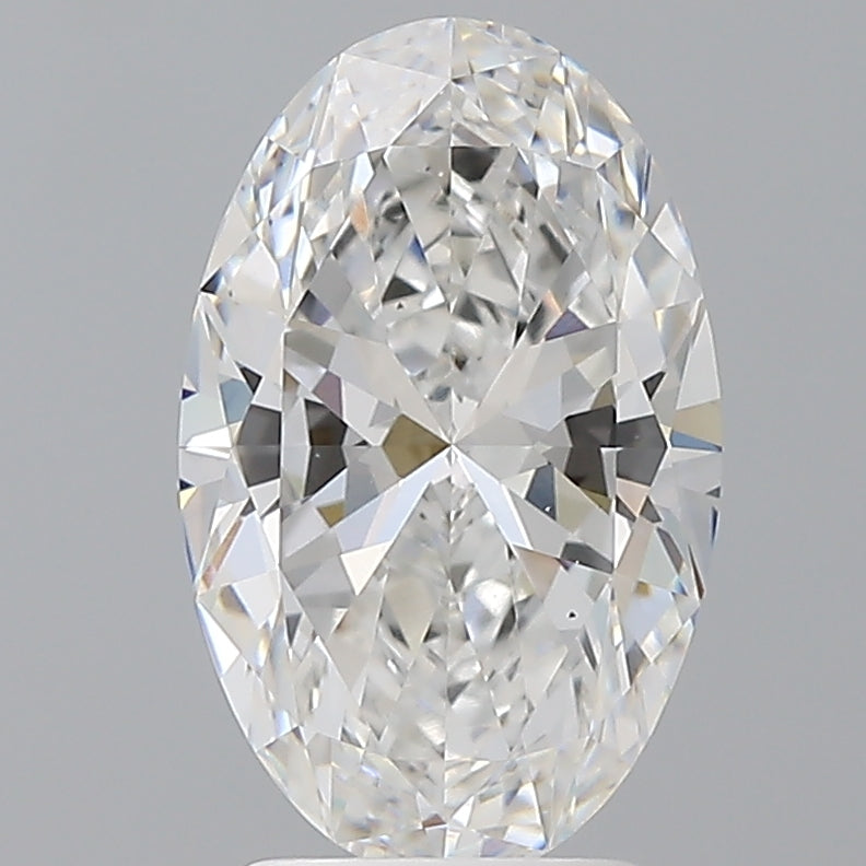 2.59 Carat Oval Shaped, Ideal Cut, E Color, VS1 Clarity, IGI Certified Lab Grown Diamond