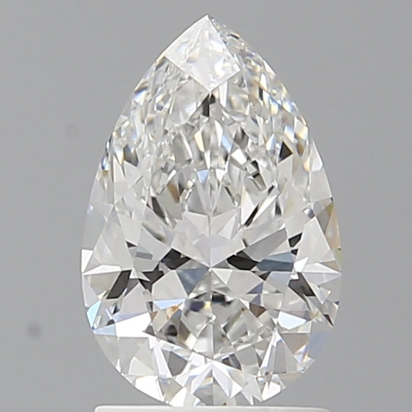 1.60 Carat Pear Shaped, Ideal Cut, E Color, VVS2 Clarity, IGI Certified Lab Grown Diamond