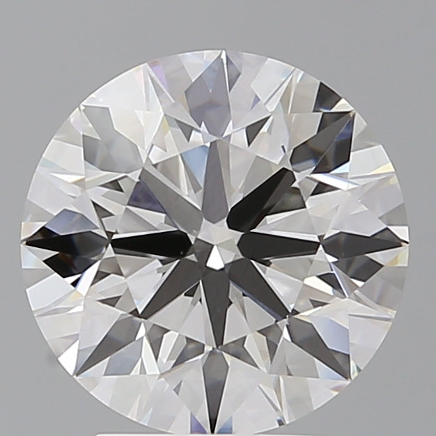3.51 Carat Round Shaped, Ideal Cut, F Color, VVS2 Clarity, IGI Certified Lab Grown Diamond