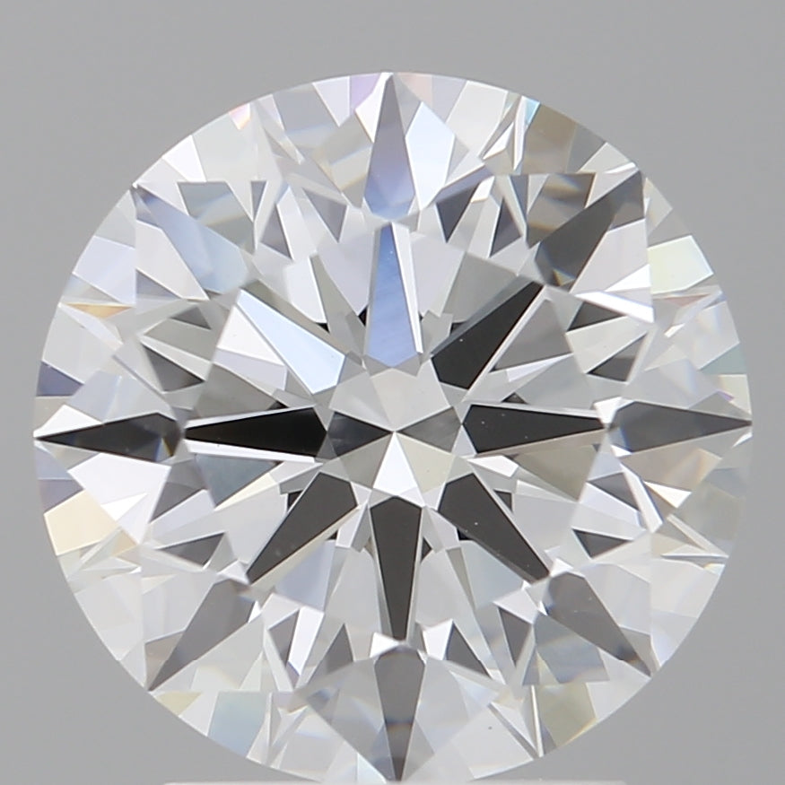 3.01 Carat Round Shaped, Ideal Cut, E Color, VVS2 Clarity, IGI Certified Lab Grown Diamond