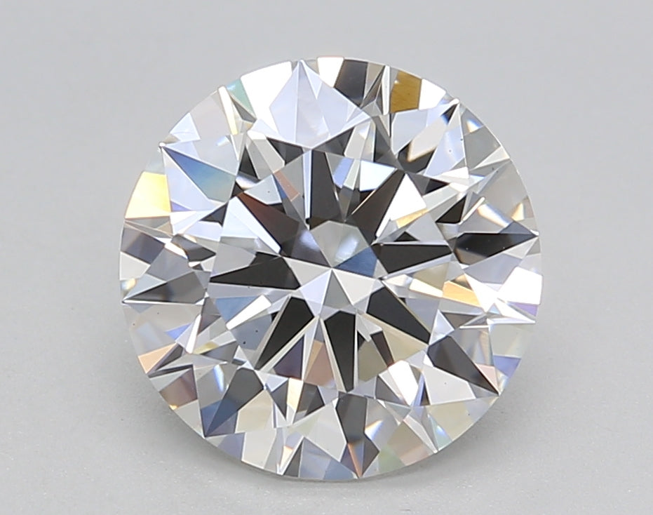 2.82 Carat Round Shaped, Excellent Cut, F Color, VS1 Clarity, GIA Certified Lab Grown Diamond