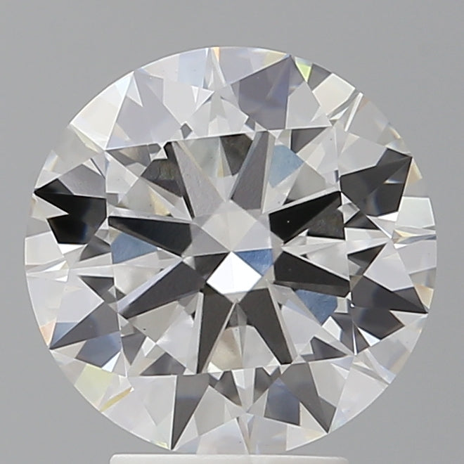 4.04 Carat Round Shaped, Excellent Cut, F Color, VS1 Clarity, IGI Certified Lab Grown Diamond