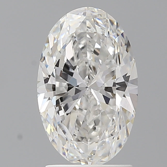 2.10 Carat Oval Shaped, Ideal Cut, E Color, VS1 Clarity, IGI Certified Lab Grown Diamond