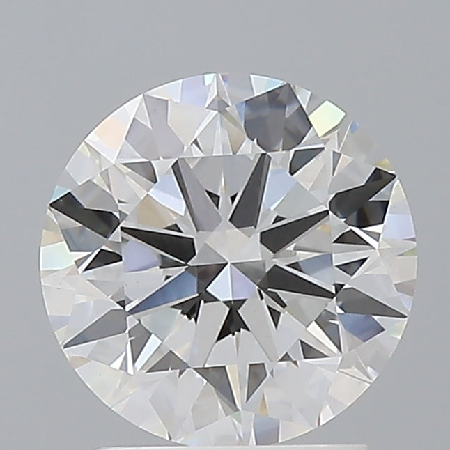 2.10 Carat Round Shaped, Ideal Cut, E Color, VVS2 Clarity, IGI Certified Lab Grown Diamond