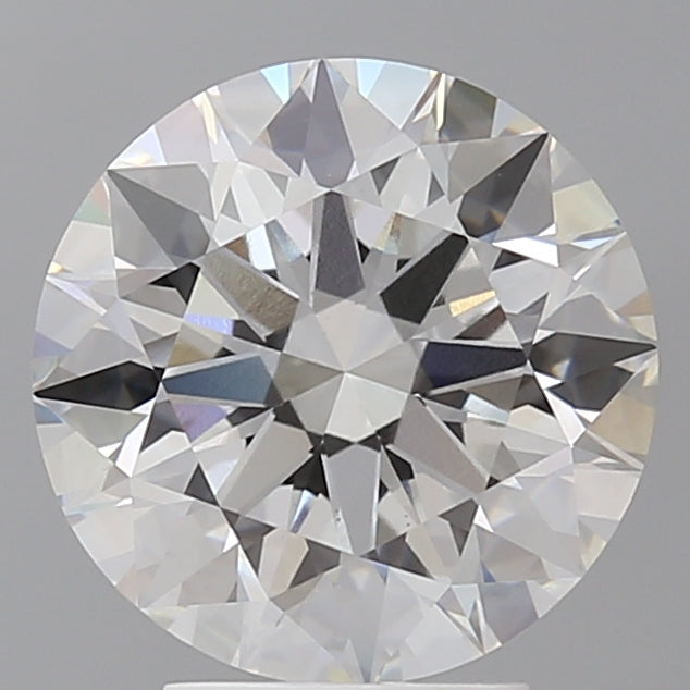 4.04 Carat Round Shaped, Ideal Cut, E Color, VS1 Clarity, IGI Certified Lab Grown Diamond