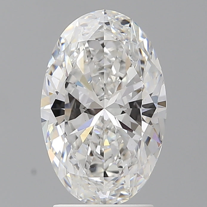2.54 Carat Oval Shaped, Ideal Cut, E Color, VVS2 Clarity, IGI Certified Lab Grown Diamond
