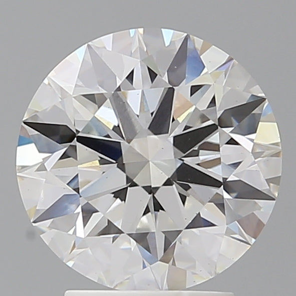 3.10 Carat Round Shaped, Ideal Cut, E Color, VS1 Clarity, IGI Certified Lab Grown Diamond