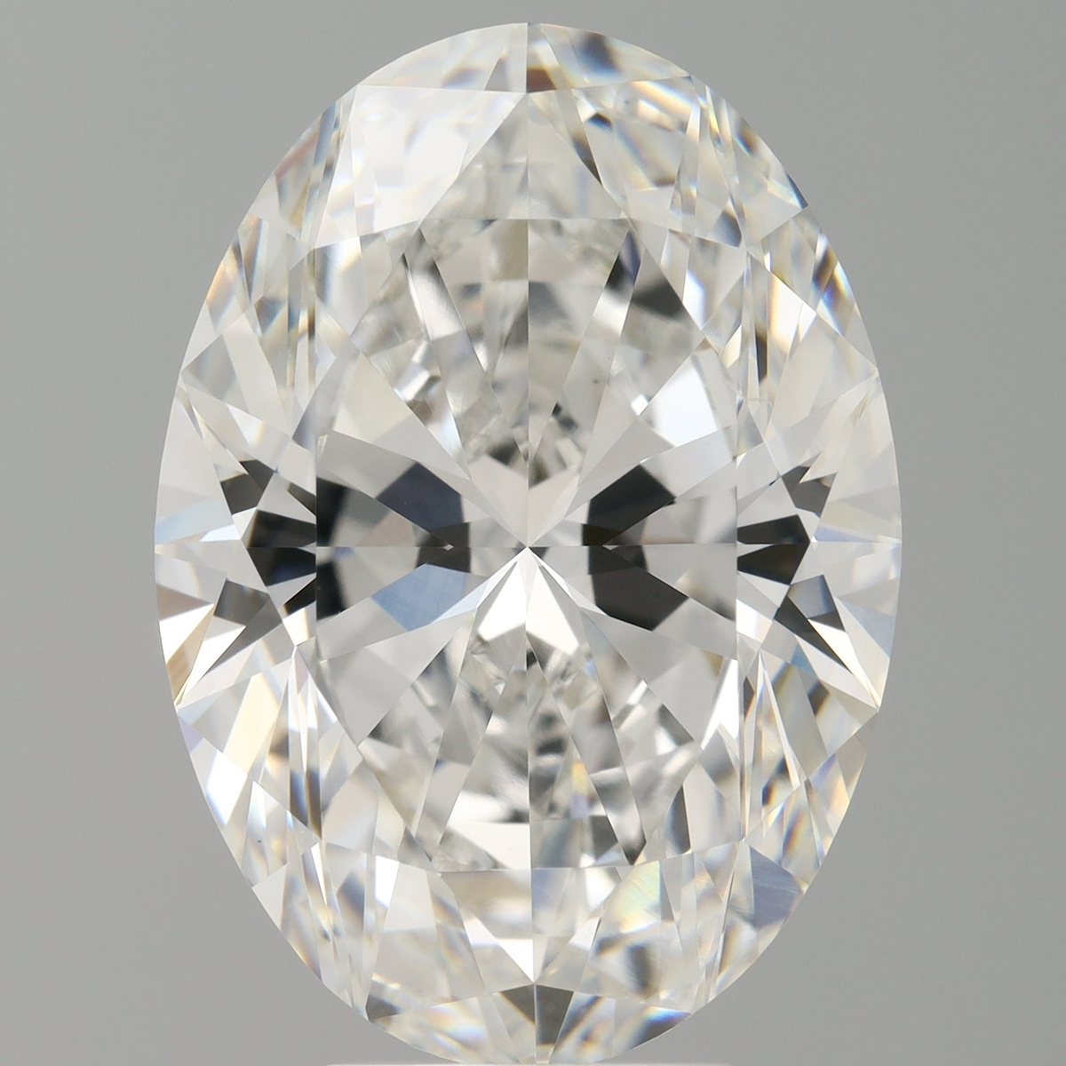 7.08 Carat Oval Shaped, Ideal Cut, E Color, VVS2 Clarity, IGI Certified Lab Grown Diamond