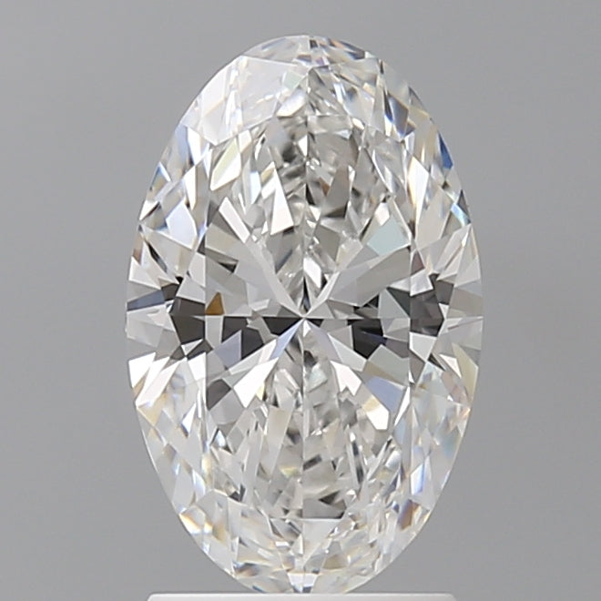 2.04 Carat Oval Shaped, Ideal Cut, E Color, VVS2 Clarity, IGI Certified Lab Grown Diamond