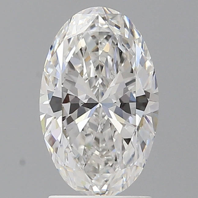 2.03 Carat Oval Shaped, Ideal Cut, E Color, VVS2 Clarity, IGI Certified Lab Grown Diamond