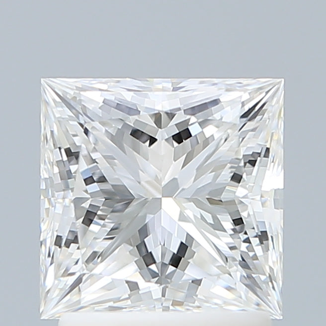 1.91 Carat Princess Shaped, Ideal Cut, F Color, VVS2 Clarity, IGI Certified Lab Grown Diamond
