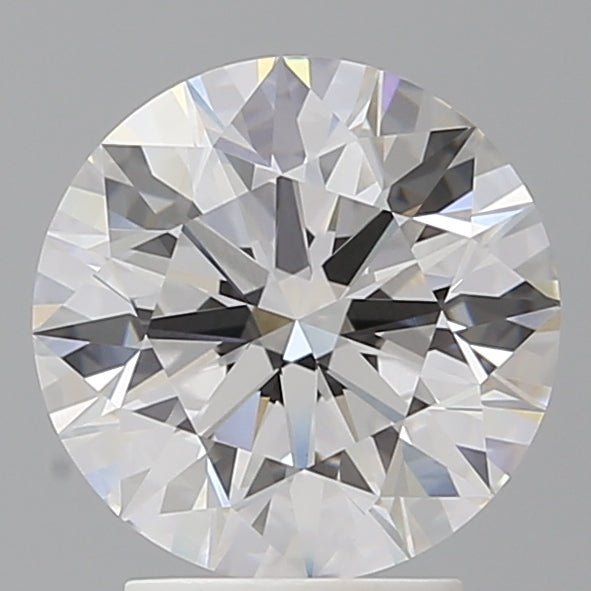 3.03 Carat Round Shaped, Ideal Cut, F Color, VVS2 Clarity, IGI Certified Lab Grown Diamond