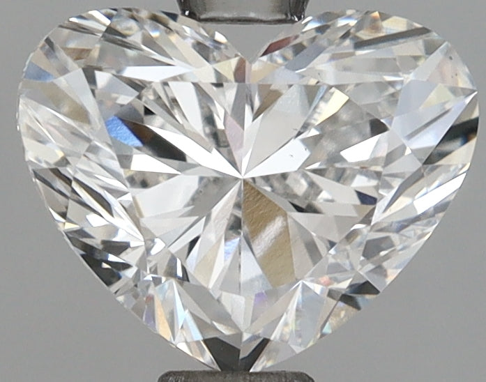 1.60 Carat Heart Shaped, Ideal Cut, E Color, VS2 Clarity, IGI Certified Lab Grown Diamond